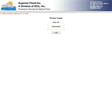 Tablet Screenshot of floodsvcs.floodapp.com